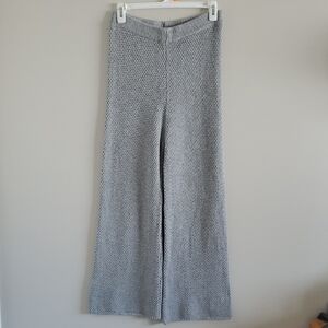 Free People FP Beach Hailee Knit Ankle High Waist Lounge Cotton Pants Sz XS